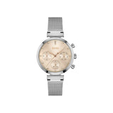 Hugo Boss Flawless Pink Dial Silver Mesh Bracelet Watch for Women - 1502625 Authentic Buy Shop Now