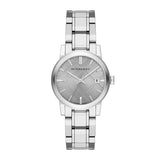 Burberry The City Silver Dial Silver Steel Strap Watch for Women - BU9143 Authentic Buy Shop Now