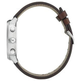 Hugo Boss Attitude Blue Dial Brown Leather Strap Watch for Men - 1513606 Authentic Buy Shop Now