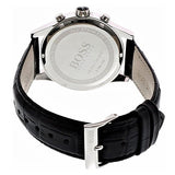 Hugo Boss Jet Blue Dial Black Leather Strap Watch for Men - 1513283 Authentic Buy Shop Now