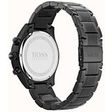 Hugo Boss Onyx Black Dial Black Steel Strap Watch for Men - 1513365 Authentic Buy Shop Now