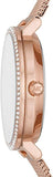 Michael Kors Mini Jayne Crystals Rose Gold Dial Rose Gold Mesh Strap Watch for Women - MK7122 Authentic Buy Shop Now