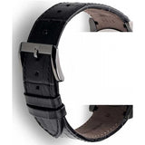 Hugo Boss Rafale Chronograph Grey Dial Grey Leather Strap Watch For Men - 1513445 Authentic Buy Shop Now
