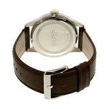 Hugo Boss Classic Jackson Blue Dial Brown Leather Strap Watch for Men - 1513458 Authentic Buy Shop Now