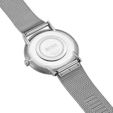 Hugo Boss Horizon Quartz Blue Dial Silver Mesh Bracelet Watch For Men - 1513541 Authentic Buy Shop Now