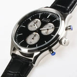 Hugo Boss Companion Black Dial Black Leather Strap Watch for Men - 1513543 Authentic Buy Shop Now