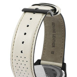 Hugo Boss Grand Prix Chronograph Black Dial Grey Leather Strap Watch for Men - 1513562 Authentic Buy Shop Now