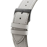 Hugo Boss Grand Prix Chronograph Black Dial Grey Leather Strap Watch for Men - 1513562 Authentic Buy Shop Now