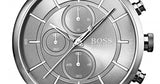 Hugo Boss Architectural Grey Dial Grey Leather Strap Watch for Men - 1513570 Authentic Buy Shop Now