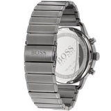 Hugo Boss Architectural Blue Dial Grey Steel Strap Watch for Men - 1513574 Authentic Buy Shop Now