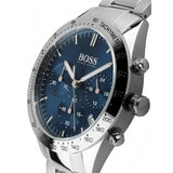 Hugo Boss Talent Blue Dial Silver Steel Strap Watch for Men - 1513582 Authentic Buy Shop Now