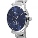 Hugo Boss Oxygen Chronograph Blue Dial Silver Steel Strap Watch for Men - 1513597 Authentic Buy Shop Now