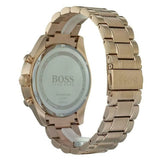 Hugo Boss Trophy Grey Dial Rose Gold Steel Strap Watch for Men - 1513632 Authentic Buy Shop Now