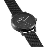 Hugo Boss Oxygen Black Dial Black Mesh Bracelet Watch for Men - 1513636 Authentic Buy Shop Now