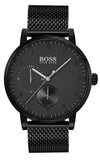 Hugo Boss Oxygen Black Dial Black Mesh Bracelet Watch for Men - 1513636 Authentic Buy Shop Now