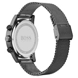 Hugo Boss Navigator Grey Dial Grey Mesh Bracelet Watch for Men - 1513674 Authentic Buy Shop Now