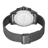 Hugo Boss Jet Blue Dial Gunmetal Mesh Bracelet Watch for Men - 1513677 Authentic Buy Shop Now