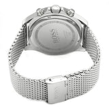 Hugo Boss Ocean Edition Black Dial Silver Mesh Bracelet Watch for Men - 1513701 Authentic Buy Shop Now