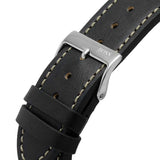Hugo Boss Pioneer Chronograph Black Dial Black Leather Strap Watch For Men - 1513708 Authentic Buy Shop Now