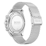 Hugo Boss Ocean Edition Black Dial Silver Mesh Strap Watch for Men - 1513742 Authentic Buy Shop Now