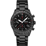 Hugo Boss Aero Black Dial Black Steel Strap Watch for Men - 1513771 Authentic Buy Shop Now