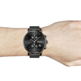 Hugo Boss Infinity Black Dial Black Mesh Bracelet Watch for Women -1502521 Authentic Buy Shop Now