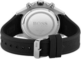 Hugo Boss Globetrotter Black Dial Black Silicone Strap Watch for Men - 1513820 Authentic Buy Shop Now