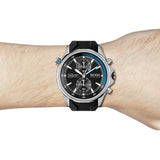 Hugo Boss Globetrotter Black Dial Black Silicone Strap Watch for Men - 1513820 Authentic Buy Shop Now