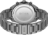 Hugo Boss Distinct Grey Dial Gren Steel Strap Watch for Men - 1513858 Authentic Buy Shop Now