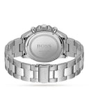 Hugo Boss Hero Chronograph White Dial Silver Steel Strap Watch for Men - 1513875 Authentic Buy Shop Now