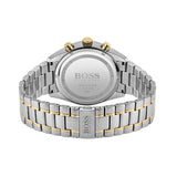 Hugo Boss Champion Chronograph Green Dial Two Tone Steel Strap Watch for Men - 1513878 Authentic Buy Shop Now