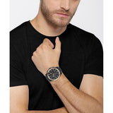 Hugo Boss Grandmaster Black Dial Black Steel Strap Watch for Men - 1513885 Authentic Buy Shop Now