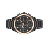 Hugo Boss Grandmaster Black Dial Black Steel Strap Watch for Men - 1513885 Authentic Buy Shop Now