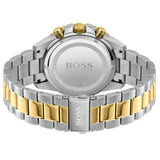 Hugo Boss Admiral Black Dial Two Tone Steel Strap Watch for Men - 1513908 Authentic Buy Shop Now