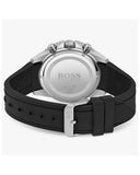 Hugo Boss Admiral Black Dial Black Silicone Strap Watch for Men - 1513912 Authentic Buy Shop Now