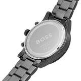 Hugo Boss Allure Chronograph Grey Dial Grey Steel Strap Watch for Men - 1513924 Authentic Buy Shop Now
