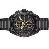 Hugo Boss Volane Black Dial Black Steel Strap Watch for Men - 1513950 Authentic Buy Shop Now