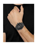 Hugo Boss Champion Black Dial Black Steel Strap Watch for Men - 1513960 Authentic Buy Shop Now