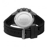 Hugo Boss Admiral Yellow Dial Black Rubber Silicone Strap Watch for Men - 1513968 Authentic Buy Shop Now