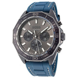 Hugo Boss Energy Chronograph Grey Dial Green Rubber Strap Watch For Men - 1513972 Authentic Buy Shop Now