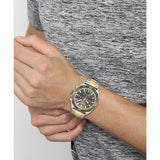 Hugo Boss Energy Chronograph Grey Dial Two Tone Steel Strap Watch For Men - 1513974 Authentic Buy Shop Now