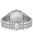 Hugo Boss Associate Green Dial Silver Steel Strap Watch for Men - 1513975 Authentic Buy Shop Now