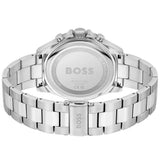 Hugo Boss Troper Chronograph Blue Dial Silver Steel Strap Watch For Men - 1514057 Authentic Buy Shop Now