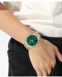 Hugo Boss Gregor Chronograph Green Dial Two Tone Steel Strap Watch For Men - 1514081 Authentic Buy Shop Now