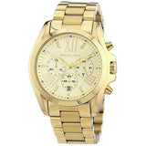 Michael Kors Bradshaw Gold Dial Gold Steel Strap Watch for Women - MK5605 Authentic Buy Shop Now