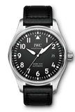IWC Pilot's Mark XVIII 40mm Black Dial Black Leather Strap Watch for Men - IW327001 Authentic Buy Shop Now