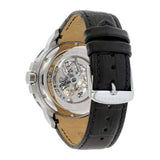 Maserati Ingegno Automatic Black Skeleton Dial Black Leather Strap Watch For Men - R8821119002 Authentic Buy Shop Now