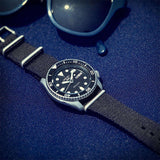 Seiko 5 Sports SKX Automatic Black Dial Black NATO Strap Watch For Men - SRPD55K3 Authentic Buy Shop Now