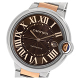 Cartier Ballon Bleu de Cartier Brown Dial Two Tone Steel Strap Watch for Men - W6920032 Authentic Buy Shop Now