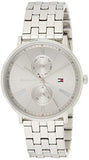 Tommy Hilfiger Jenna Quartz White Dial Silver Steel Strap Watch for Women - 1782068 Authentic Buy Shop Now